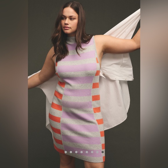 Daily Practice Sleeveless Mockneck Sweater Dress XS - Picture 7 of 7